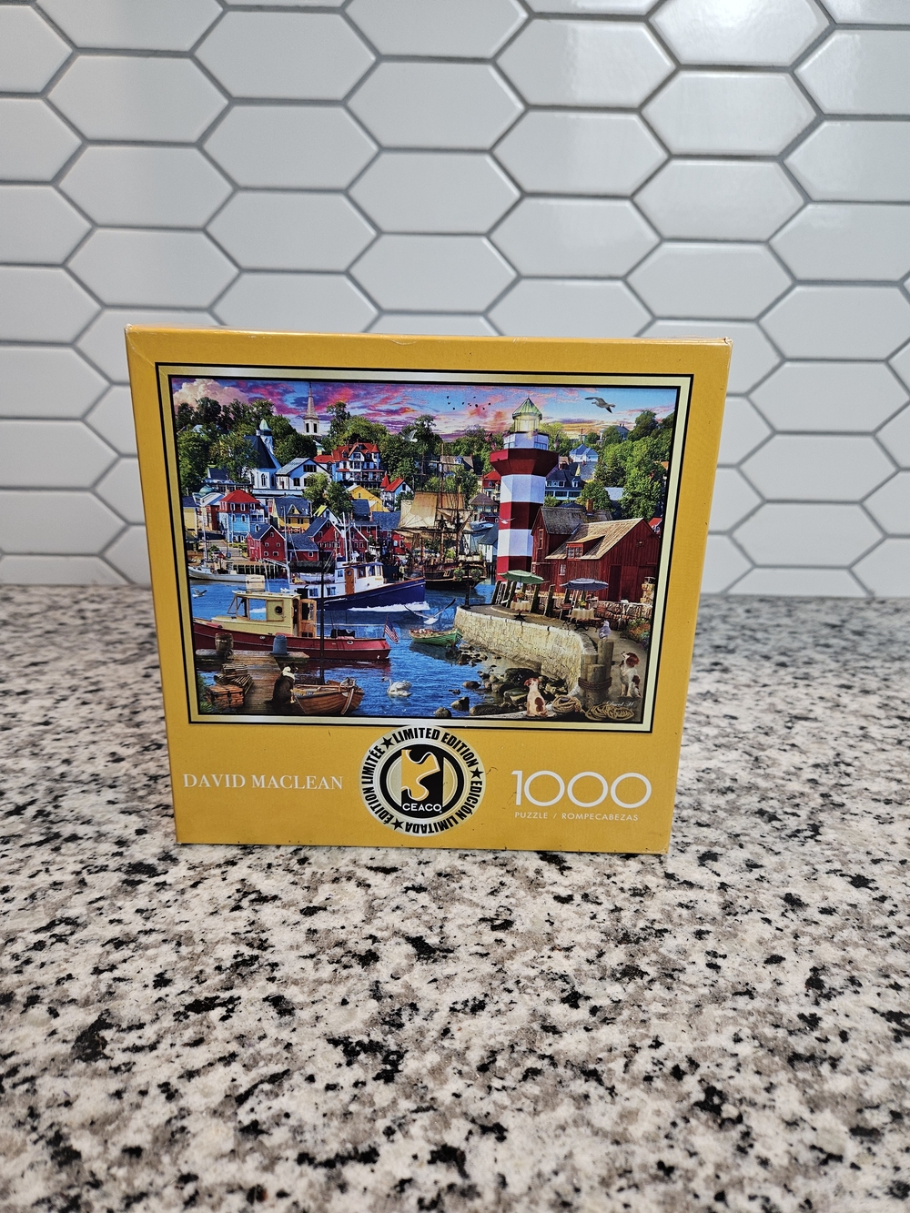 Coastal Harbor 1000-Piece Lighthouse Puzzle